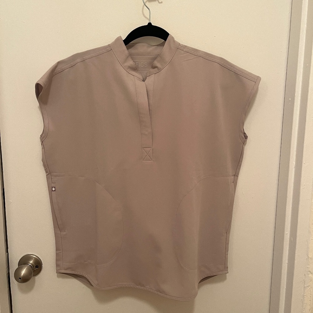 Figs Top - Slate - XS